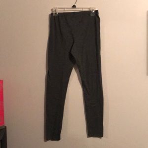 Dark gray leggings